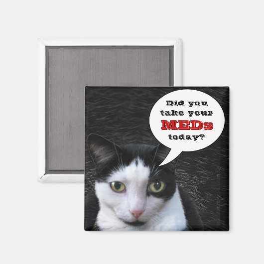 Heb je je MEDs vandaag meegenomen? Magneet (Voorkant / Achterkant)