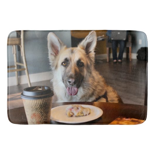 Heb je je zelf iets gegeven? badmat (Voorkant)