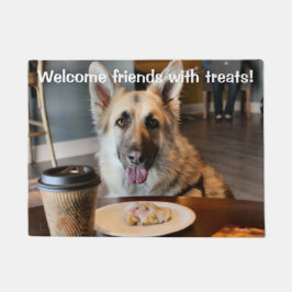 Heb je je zelf iets gegeven? deurmat