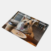 Heb je je zelf iets gegeven? deurmat (Schuin)