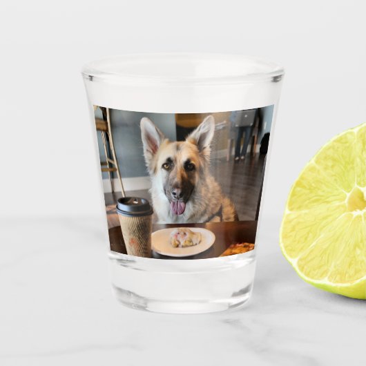 Heb je jezelf iets gegeven? shot glas (Voorkant)