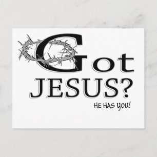 Heb je Jezus? Briefkaart