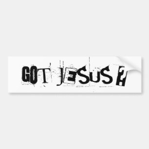 Heb je Jezus? Bumperstickers