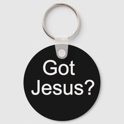 Heb je Jezus? Button Sleutelhanger (Voorkant)