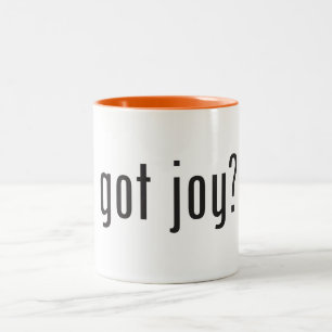 Heb je Joy? Voor iedereen! Tweekleurige Koffiemok