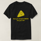 Heb je kaas in je leven geaccepteerd 1 t-shirt (Design voorkant)