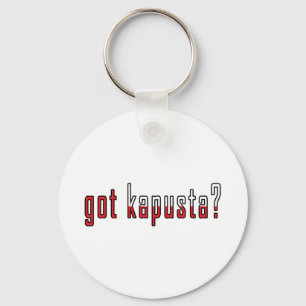 Heb je kapusta? Markering Sleutelhanger