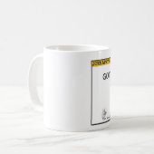 Heb je kattenspeelgoed? JokeApptv Cartoon Cat Coff Koffiemok (Voorkant links)