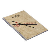 Heb je Kimchi? Aangepast Notitieboek met knoppen (Rechterzijde)