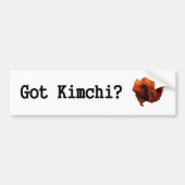 Heb je Kimchi? Bumpersticker (Voorkant)