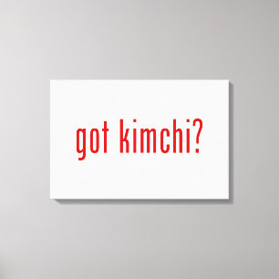 Heb je kimchi? canvas afdruk
