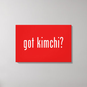 Heb je kimchi? canvas afdruk
