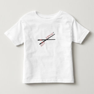 Heb je Kimchi? Chopsticks Kinder Shirts