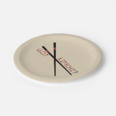 Heb je Kimchi? Papieren Bordjes (Gekanteld)