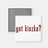 Heb je kiszka? magneet (Voorkant / Achterkant)