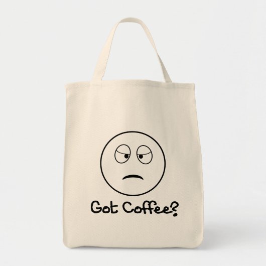 Heb je koffie? - Funny Tas voor koffie-overs (Voorkant)