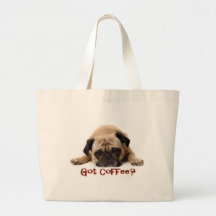 Heb je koffie? Pug Bag