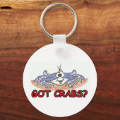 Heb je krabben? Button Sleutelhanger (Voorkant)