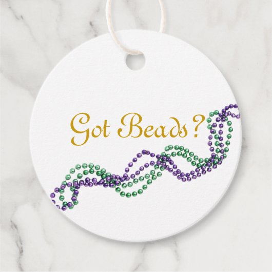 Heb je kralen? bedankjes labels (Voorkant)