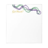 Heb je kralen? notitieblok (Voorkant)