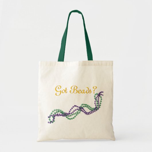 Heb je kralen? tote bag (Voorkant)