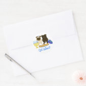Heb je Latkes? Hanukkah Pug Stickers (Envelop)