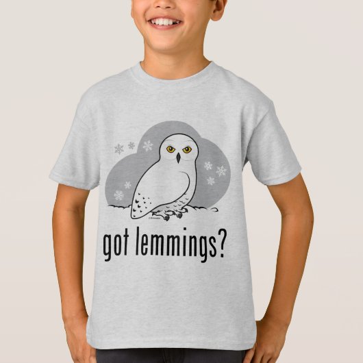 Heb je lemmingen? t-shirt (Voorkant)