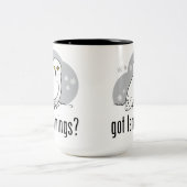 Heb je lemmingen? tweekleurige koffiemok (Center)