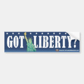 Heb je Liberty? Bumpersticker (Voorkant)