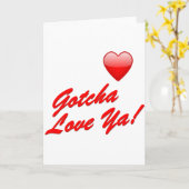 Heb je lief! kaart (Gele Bloem)