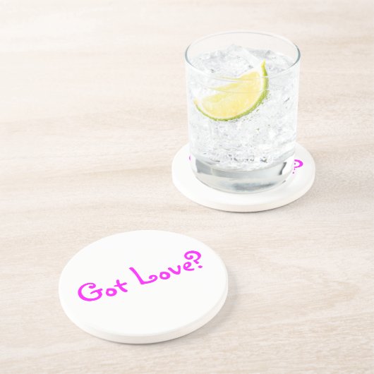 Heb je liefde? - onderzetter (Zijkant)