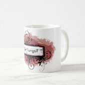 Heb je longen? Mok (Voorkant rechts)