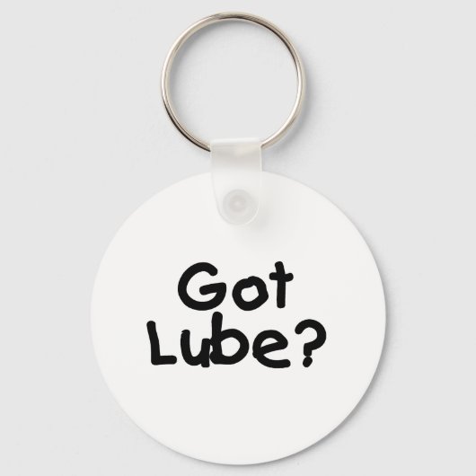 Heb je Lube? Sleutelhanger (Voorkant)