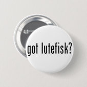 Heb je lutefisk? knoop ronde button 5,7 cm (Voorkant /achterkant)