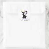 Heb je magie? ronde sticker (Tas)