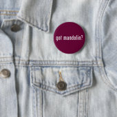 Heb je mandolin? ronde button 5,7 cm (In situ)