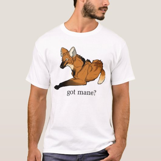 Heb je Mane? T-shirt (Voorkant)