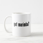 Heb je marimba? koffiemok (Links)