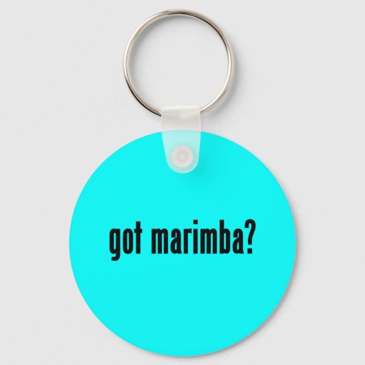 Heb je marimba? sleutelhanger (Voorkant)
