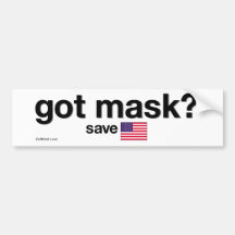 Heb je Masker? Red Amerika.