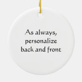 Heb je Massage? Keramisch Ornament (Achterkant)