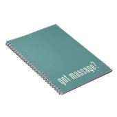 Heb je Massage? Notitieboek (Rechterzijde)