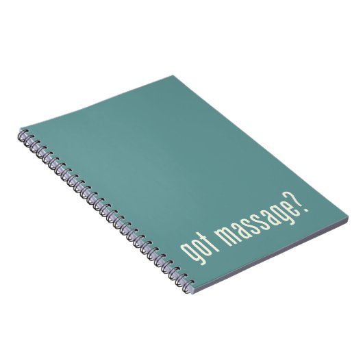 Heb je Massage? Notitieboek (Rechterzijde)