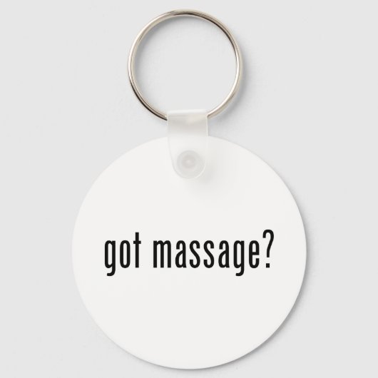 Heb je Massage? Sleutelhanger (Voorkant)