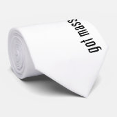 Heb je Massage? Stropdas (Opgerold)