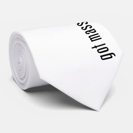 Heb je Massage? Stropdas (Opgerold)