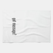 Heb je Massage? Theedoek (Horizontaal)
