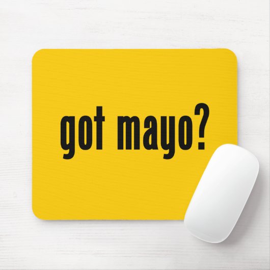 Heb je mayo? muismat (Met muis)