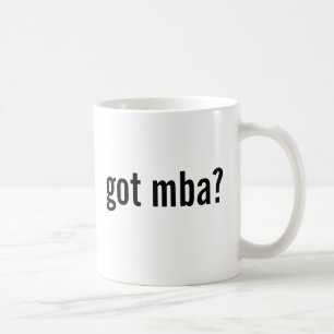 Heb je mba? koffiemok