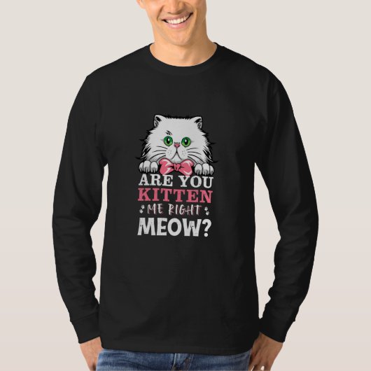 Heb je me de juiste kat met kat-karkassen? t-shirt (Voorkant)